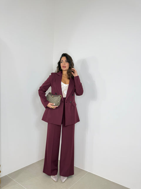 BLAZER GRACE BORDEAUX