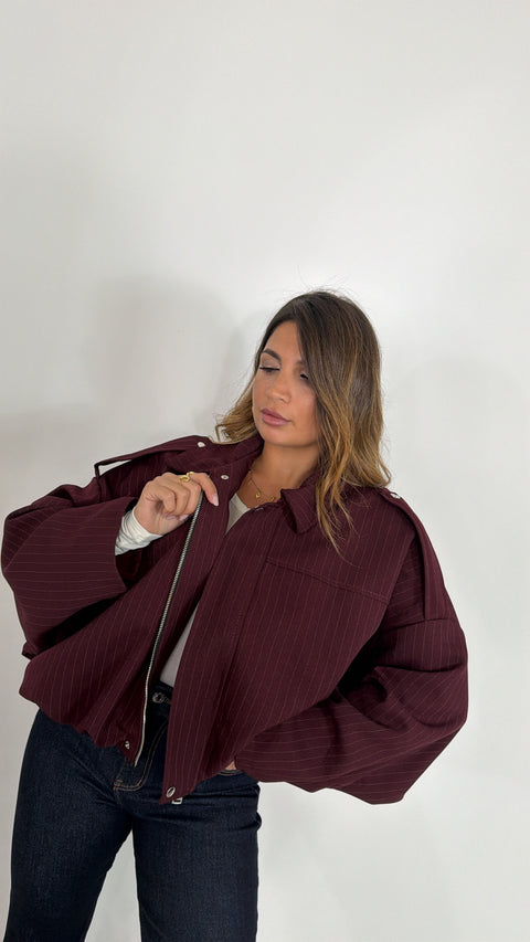 GIUBBOTTO MILA BORDEAUX