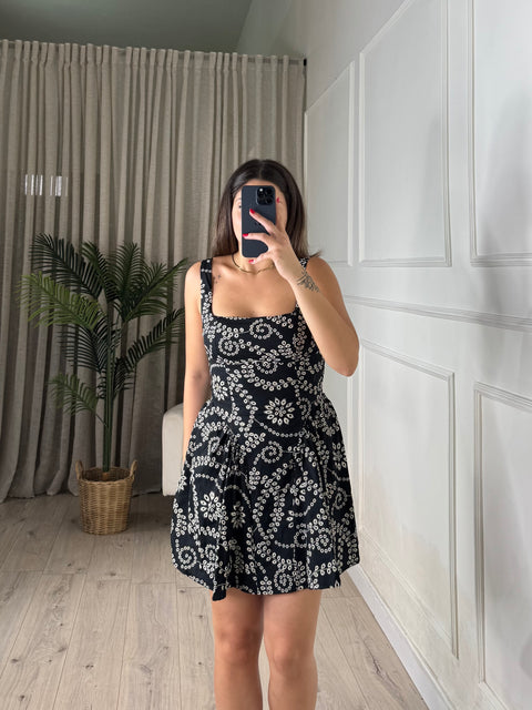 MINI DRESS ZANTE NERO