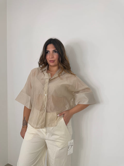 CAMICIA CARRIE BEIGE