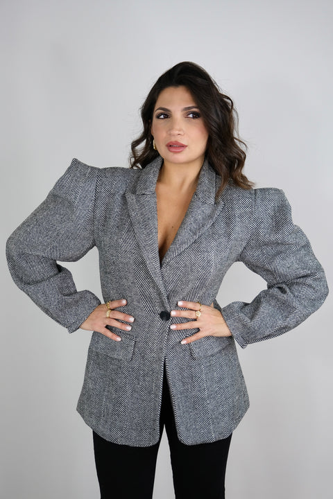 BLAZER GILDA GRIGIO