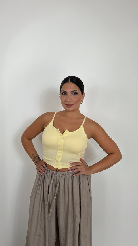 CANOTTA LARA GIALLA