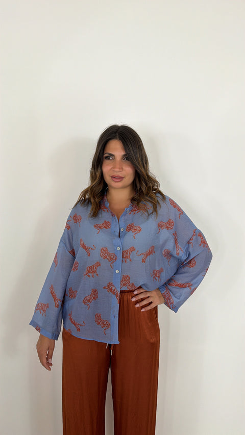 CAMICIA TIGRE JUST