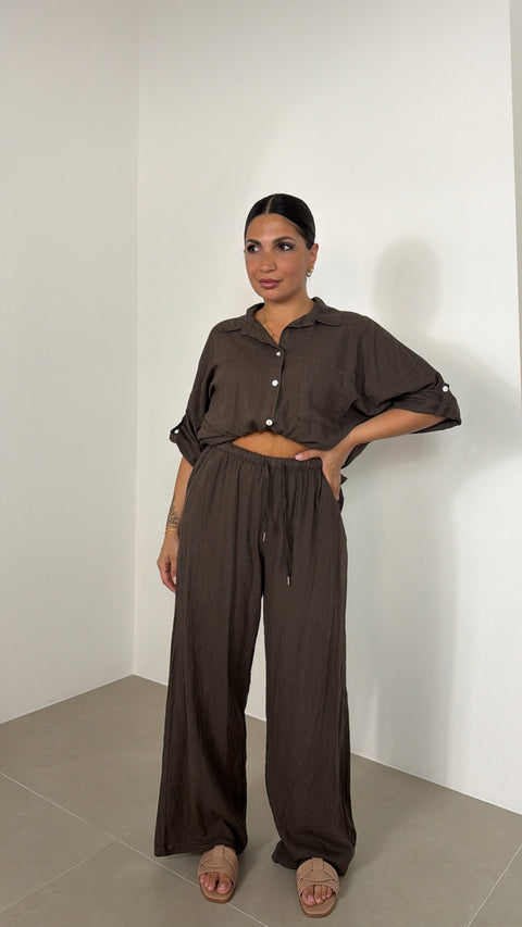 SET ZOLA MARRONE