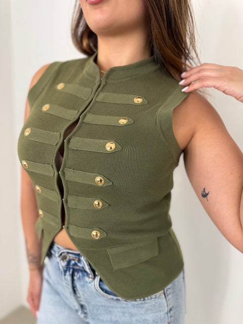MAGLIA COREA VERDE