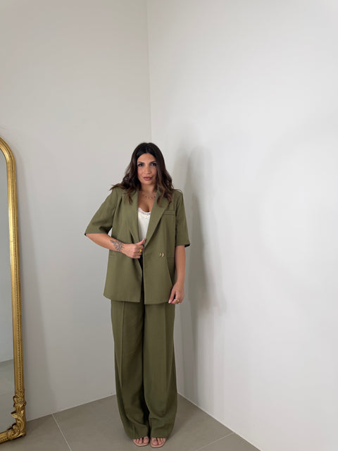 PANTALONE PALAZZO AKUMAL VERDE