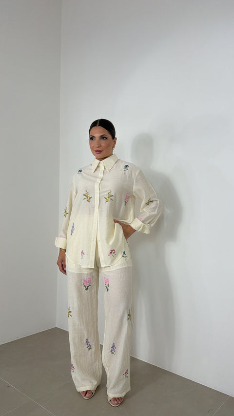 SET RICAMI PANNA