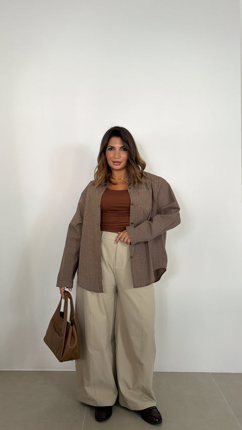 PANTALONE OFELIA CAMEL