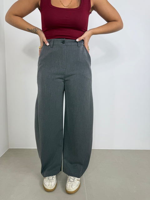 PANTALONE BALLOON MONOLANA GRIGIO