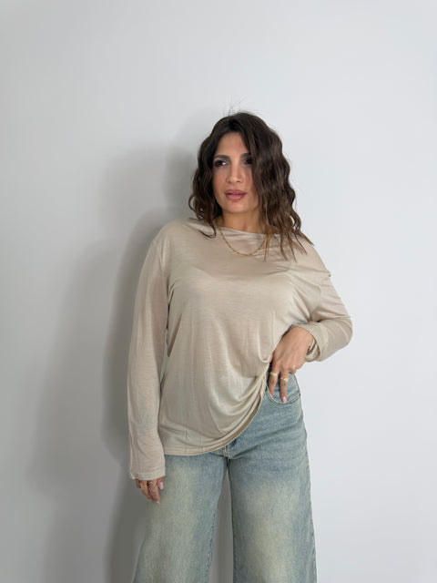 MAGLIA SELIA BEIGE