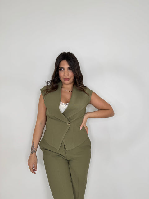 GILET AKUMAL VERDE