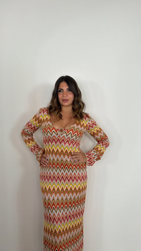 DRESS AFRICA ARANCIO