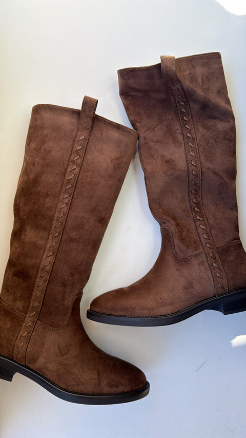 STIVALE TRECCINA MOCHA