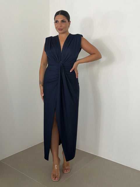 DRESS AURORA BLU