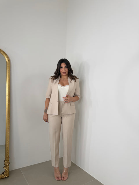 PANTALONE SIGARETTA AKUMAL BEIGE