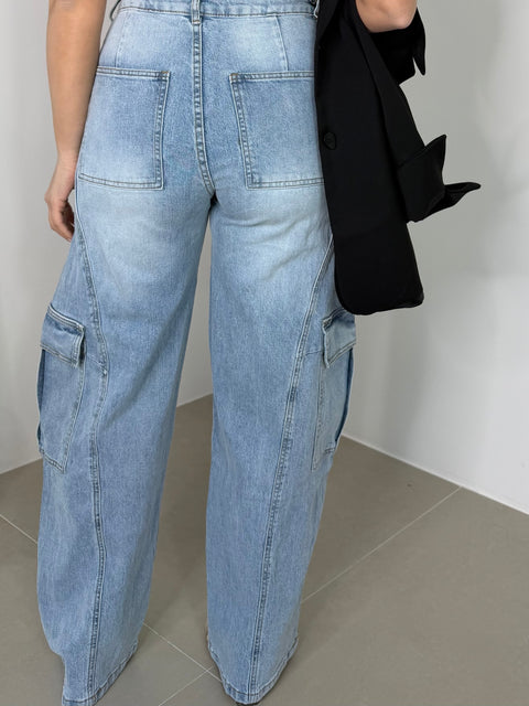 JEANS CARGO BALLOON