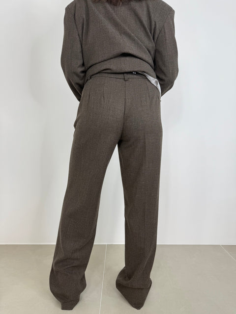 PANTALONE AMIRA MARRONE