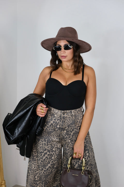 BODY MODELLANTE NERO