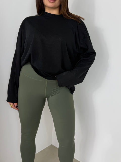 LEGGINGS MODELLANTE VERDE 603-19