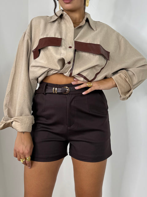 SHORT BRENDA MARRONE