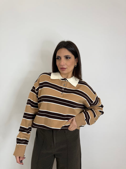 PULLOVER MELISSA CAMEL