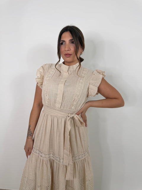 DRESS KENYA BEIGE