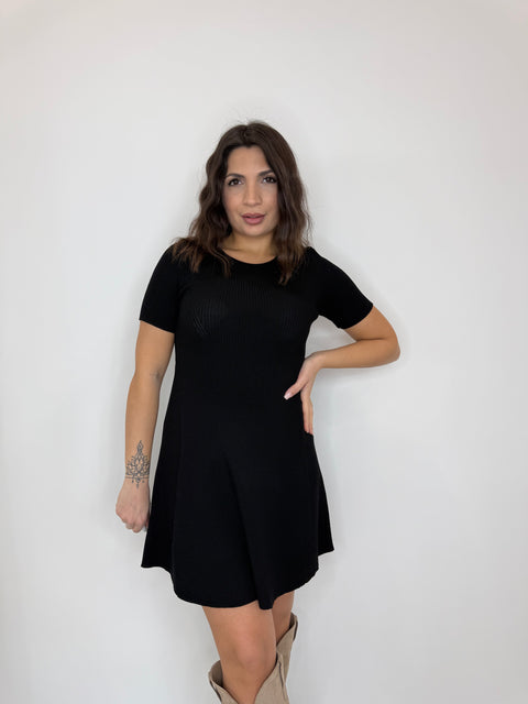 DRESS COSTINA NERO