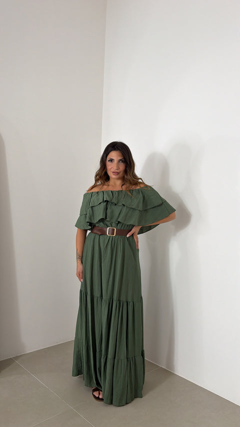 DRESS MENA VERDE
