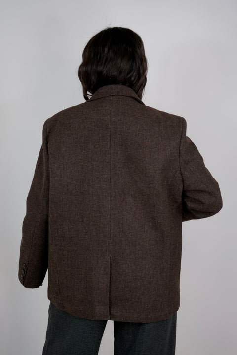 CAPPOTTO MODELLO BLAZER TRAPUNTATO MARROEN