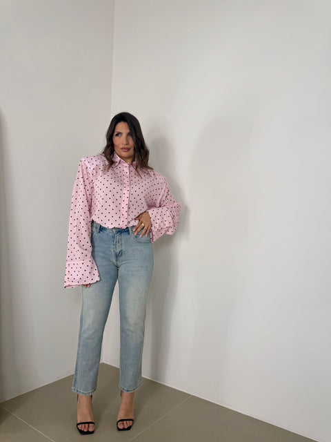 JEANS STRAIGHT SABBIATO