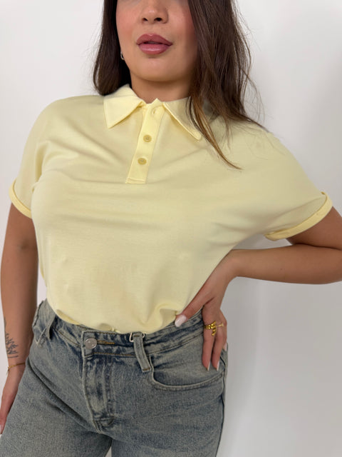 MAGLIA POLO MY STAR GIALLA 5547