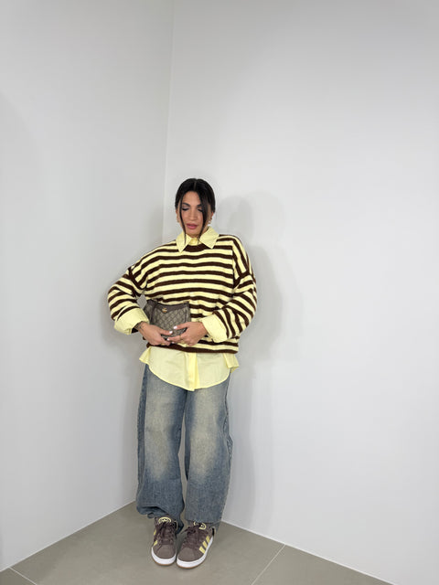 PULLOVER LISA GIALLO