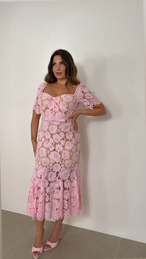 DRESS CLORINDA ROSA