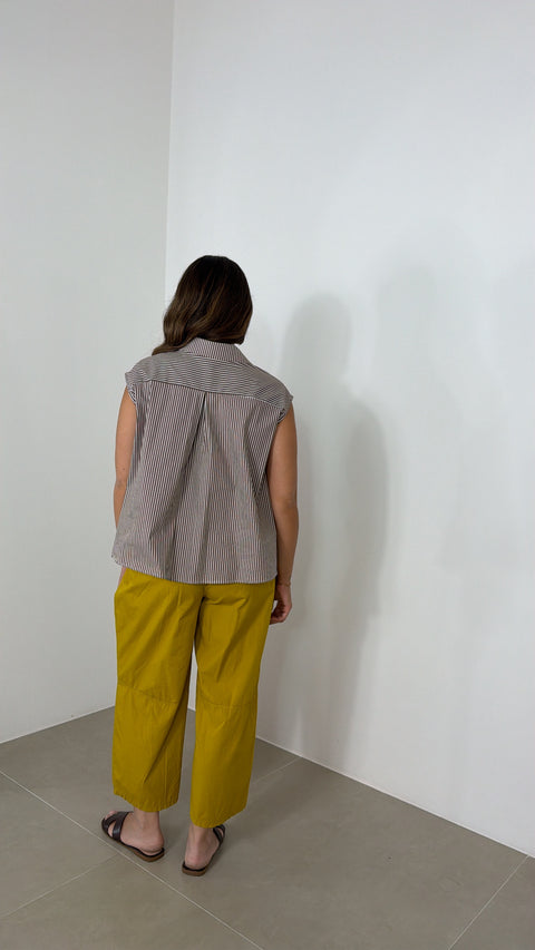 PANTALONE RACHEL SENAPE