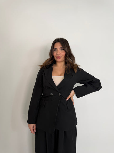 TAILLEUR SPORTY NERO