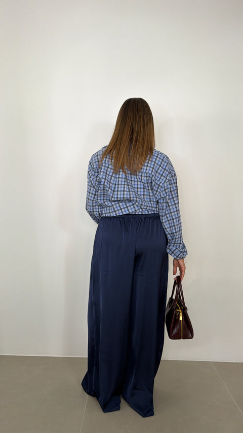 PANTATUTA ELEGANTE BLU NAVY