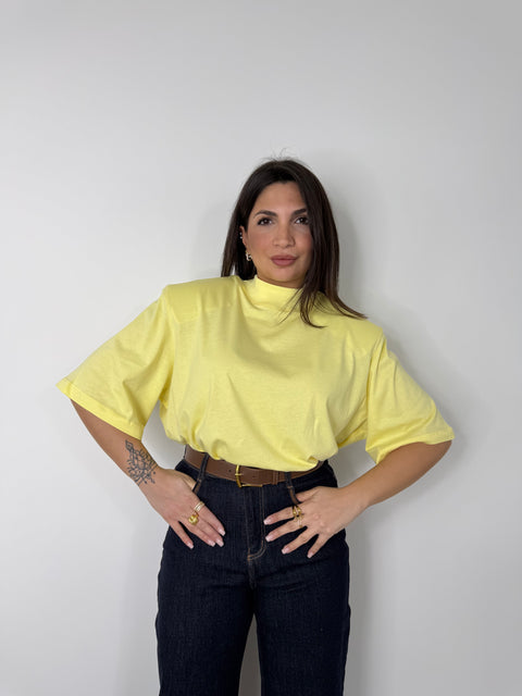 T-SHIRT ZOLA GIALLA