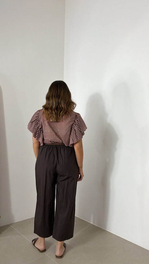 PANTALONE RACHEL MARRONE