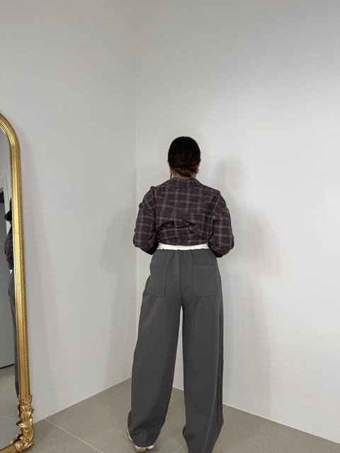 PANTATUTA CITY CON BANDA GRIGIO