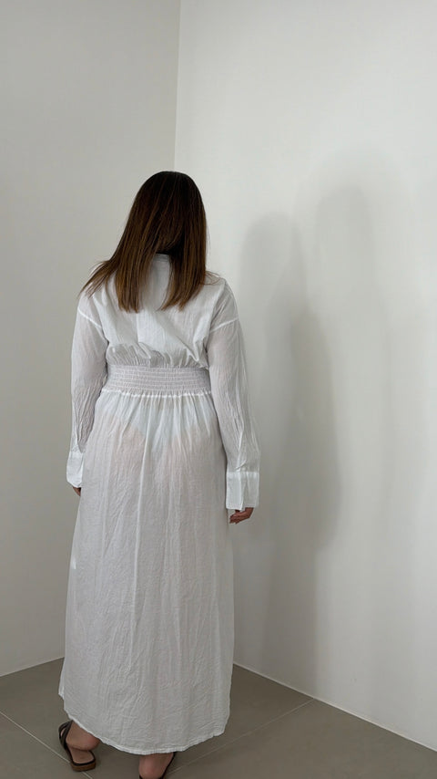 DRESS TANZANIA BIANCO