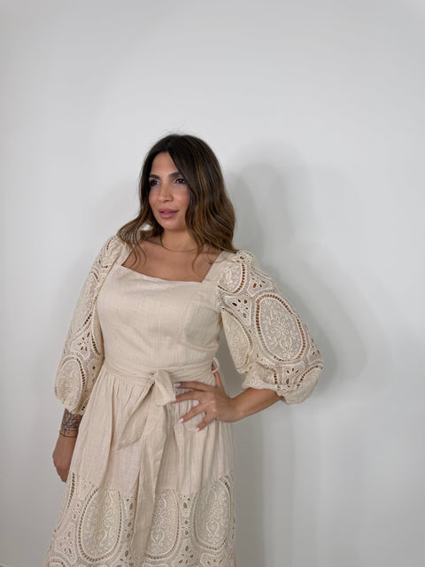 DRESS ZANZIBAR BEIGE