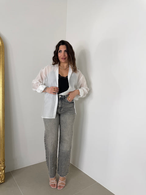 JEANS GAMBA DRITTA CURVY 3150-8