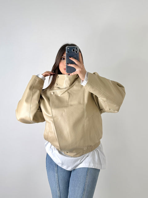 GIUBBOTTO CONNIE BEIGE