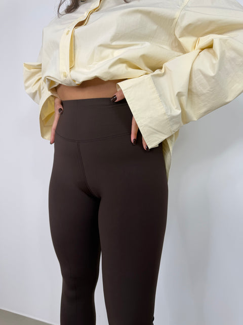 LEGGINGS MODELLANTE CIOCCOLATO 603-26