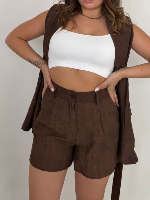 SET NORA MARRONE