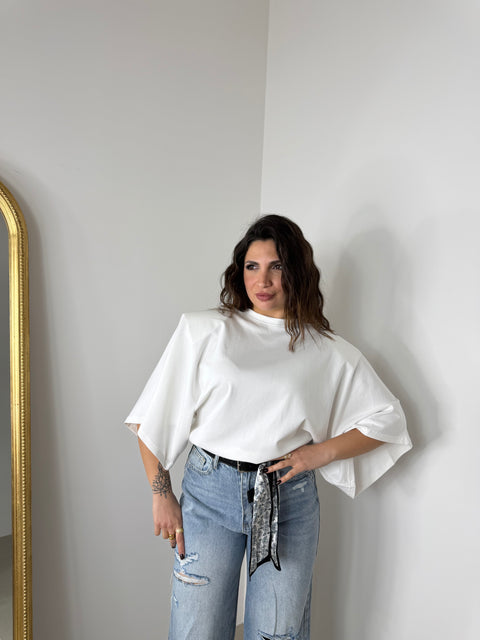 MAGLIA CALYPSO BIANCA