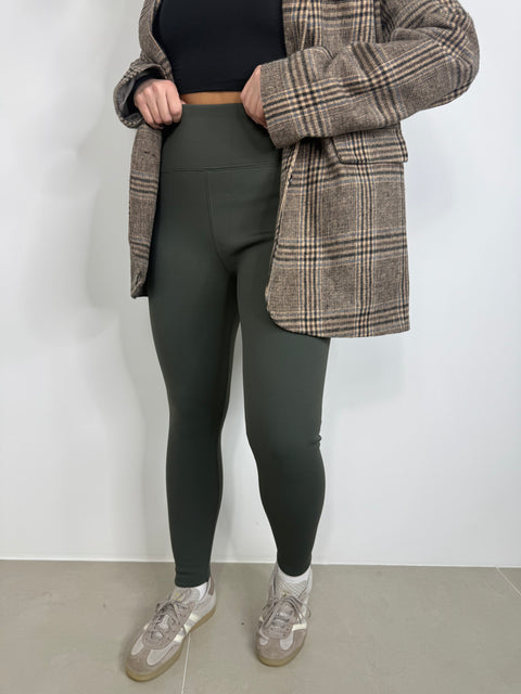 LEGGINGS TERMICO VERDE 3358