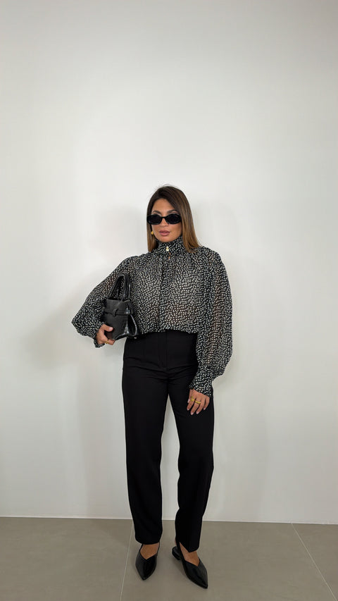 PANTALONE MOOD ZA** NERO