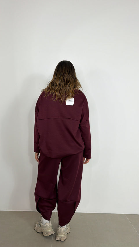 SET IN FELPA GILDA BORDEAUX