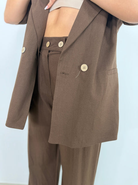 TAILLEUR JASMINE MARRONE